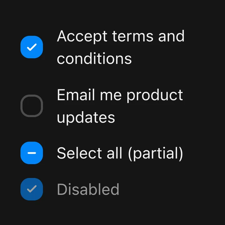 Checkbox