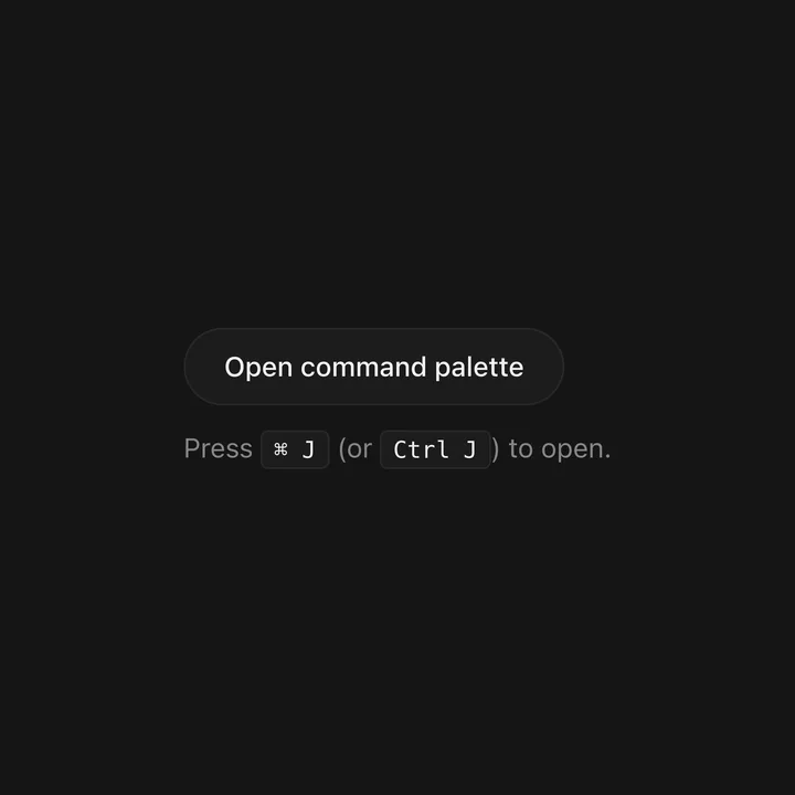 Command Palette