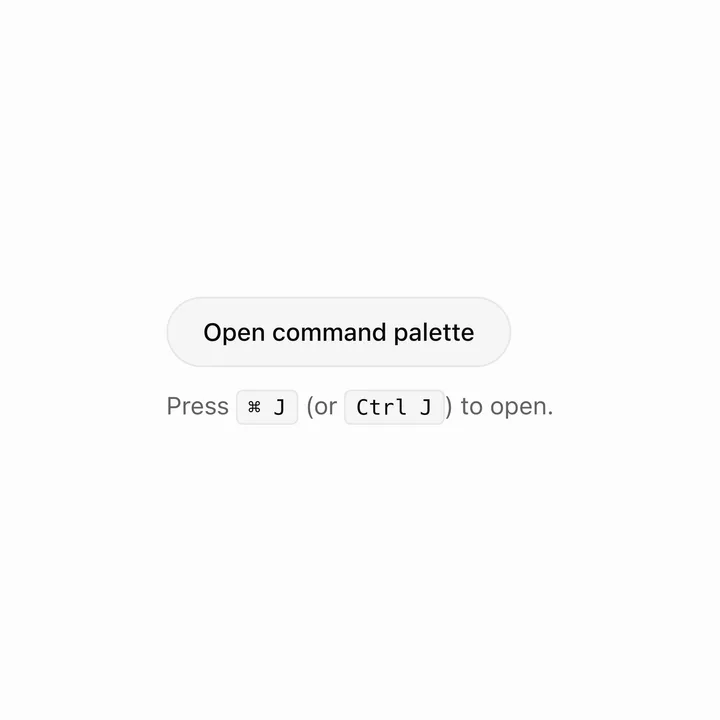 Command Palette