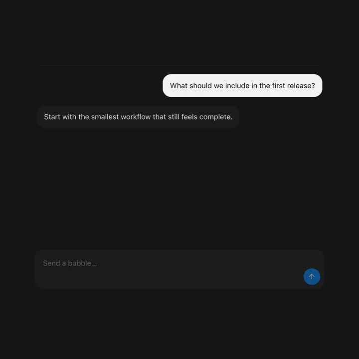 Message Bubble