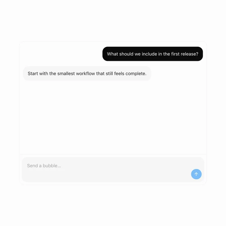 Message Bubble