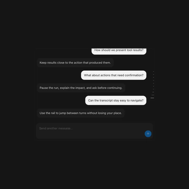 Message Scroller