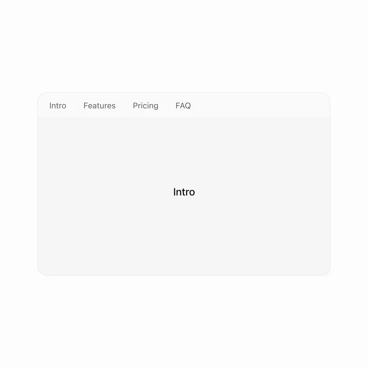 Scroll Animation Scroll To