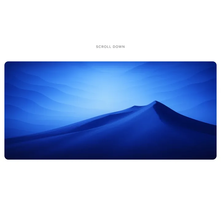 Scroll Split Card