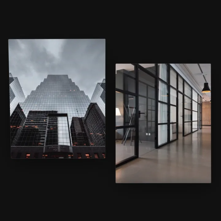 Scroll Tilted Grid