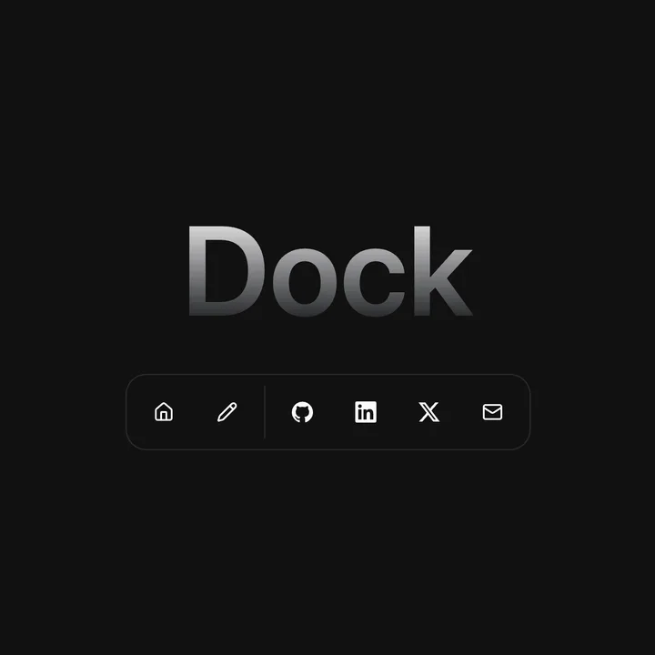 Dock