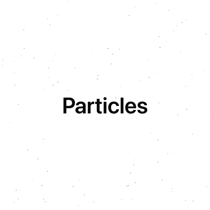 Particles
