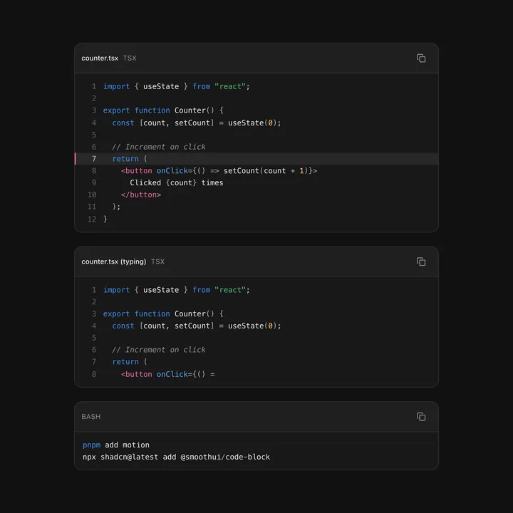 Code Block