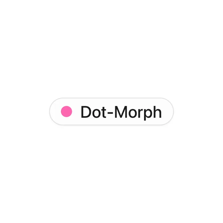 Dot Morph Button