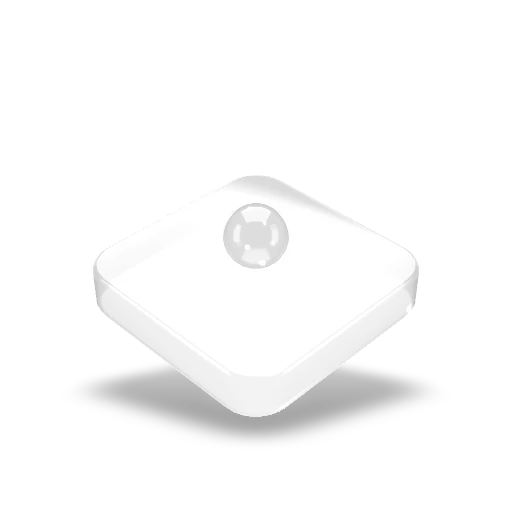 Rectangular Rounded Ball 3D model