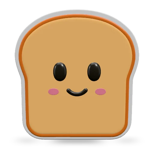 Bread 3D model