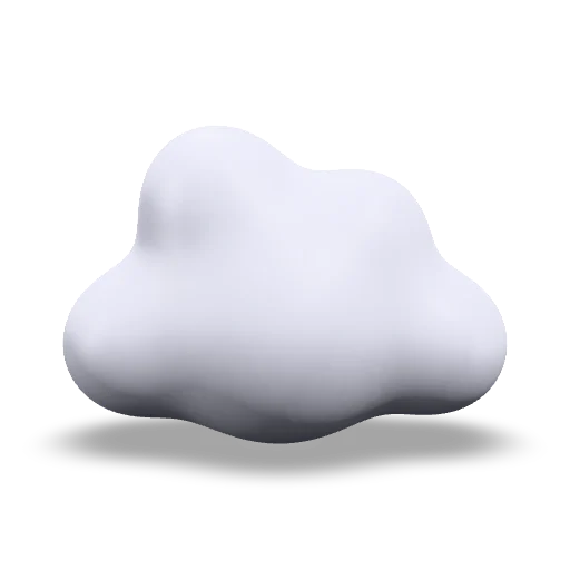 Cloud 3D model