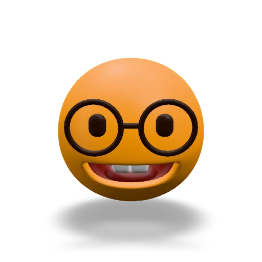 Nerd Face 3D model