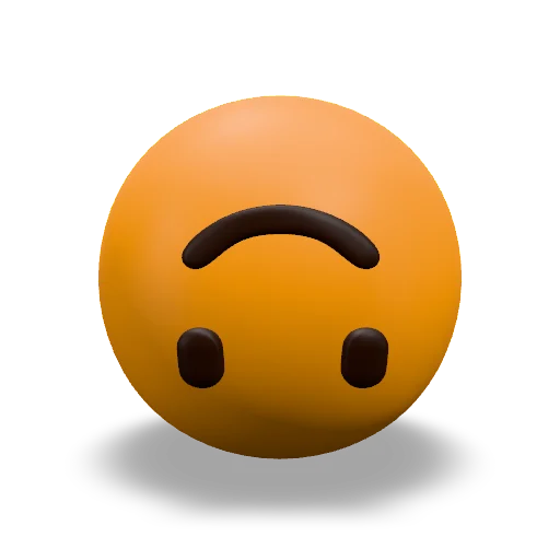 Upside Down Face 3D model