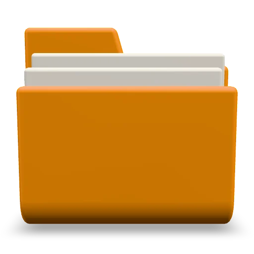 Folder 3D model