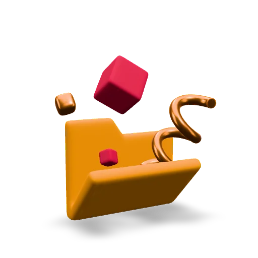 Folder 3D model