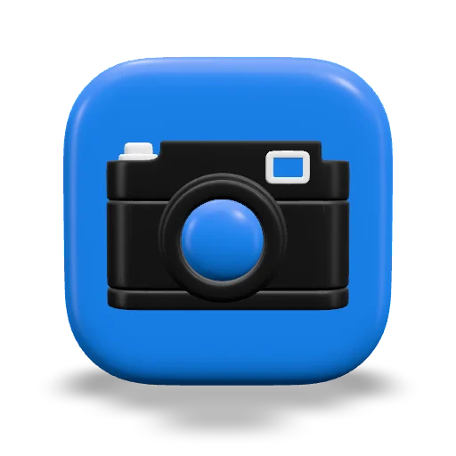 Camera 3D model