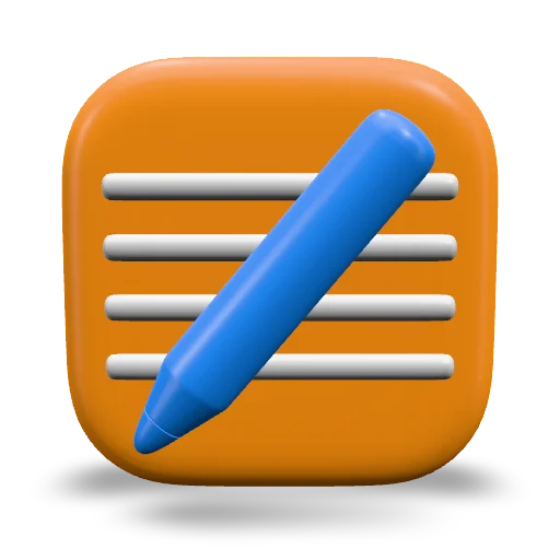 Notes 3D model