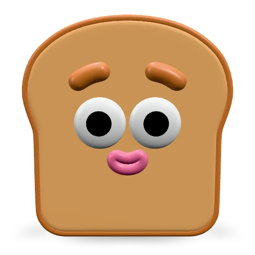 Bread 3D model