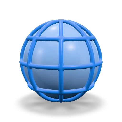 Browser 3D model