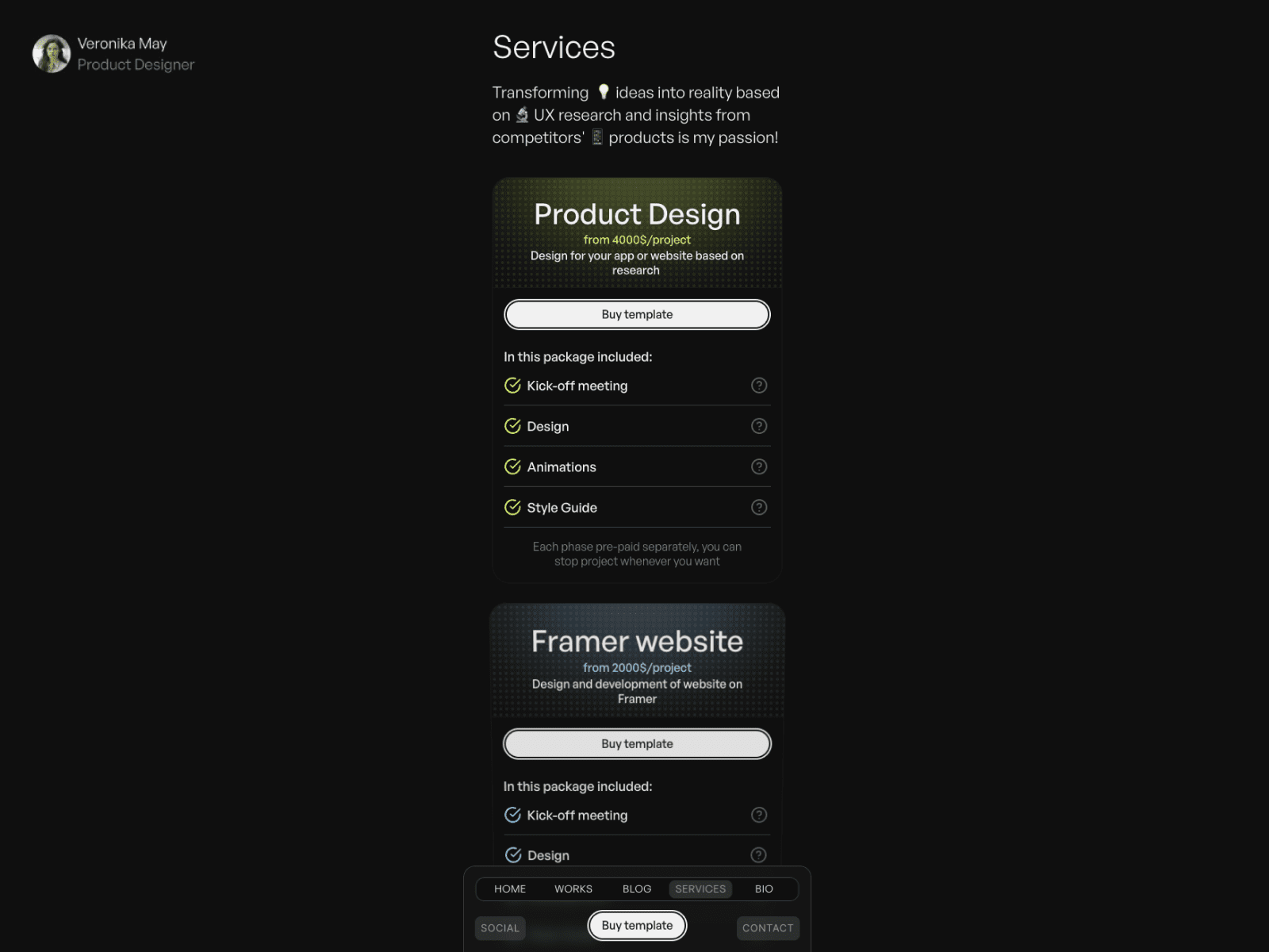 Product preview