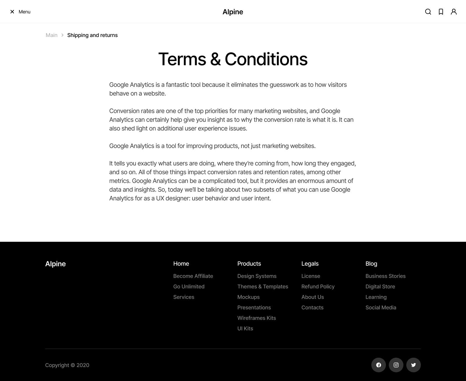 Alpine — preview 20