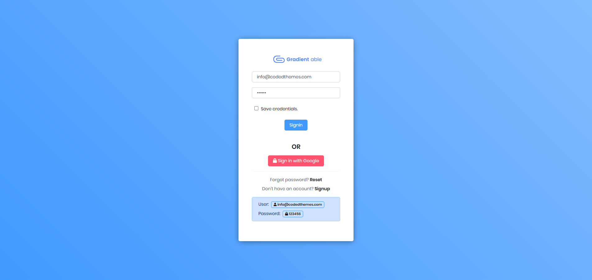 Product preview